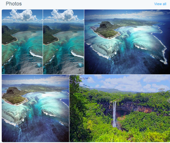 mauritius underwater waterfall mauritius underwater waterfall
